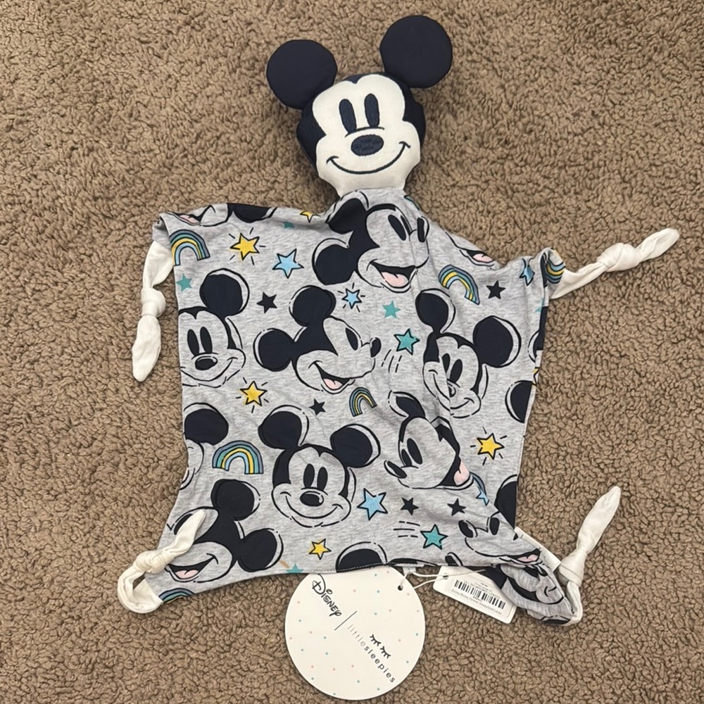 Little Sleepies Mickie Mouse Lovey